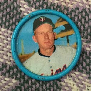 1963 Salada Metal Coin #49 Rich Rollins Twins